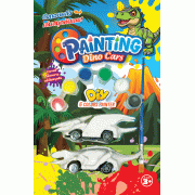 DINOSAUR ไดโนเสาร์โลกล้านปี ลากเส้นต่อจุด + รถไดโนเสาร์พร้อมสีเพนท์ DIY